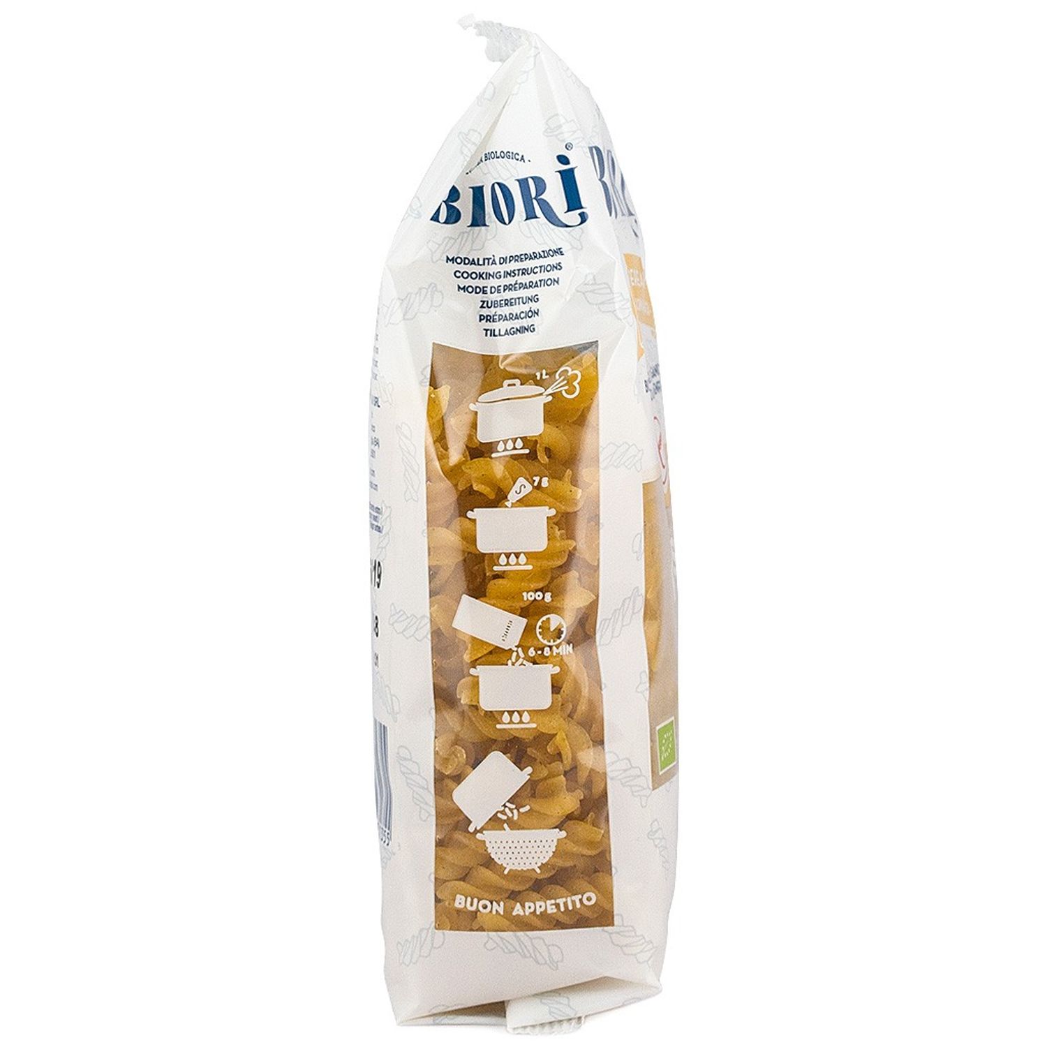 Fusilli Bio din faina multicereale, 250 g Biori fotografia produsului View 3 L