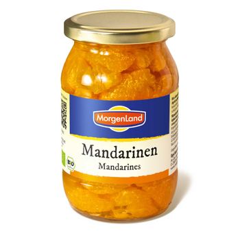 Mandarine compot, bio, 350 g morgenland