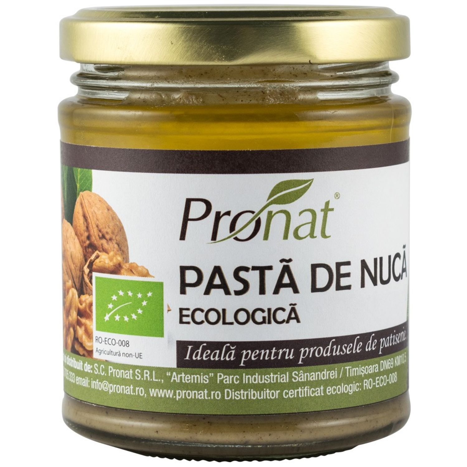 Pasta de nuca Bio, 170g fotografia produsului