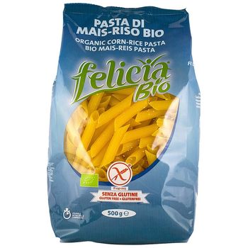 Penne bio din malai si orez, 500 g felicia