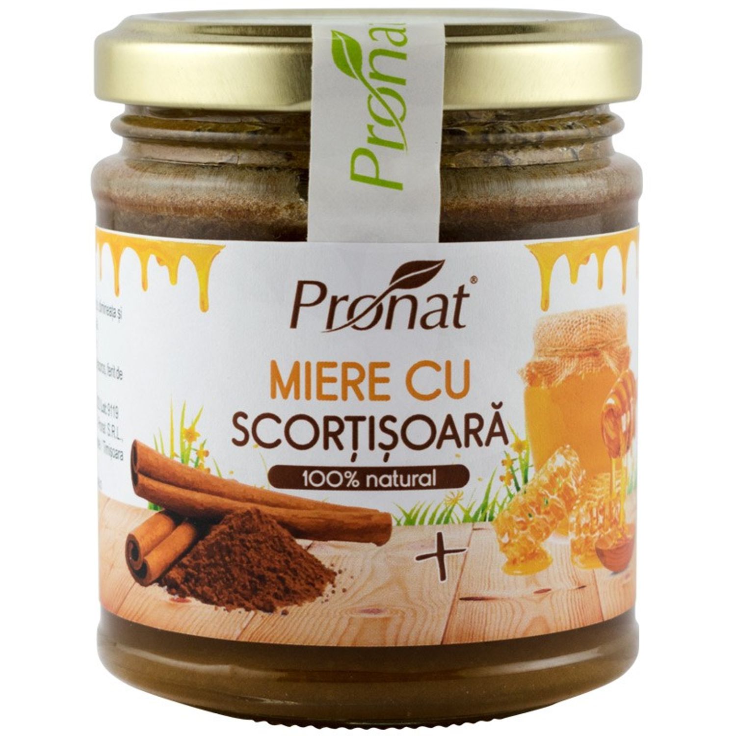 Miere cu scortisoara, 220 g fotografia produsului