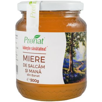 Miere de salcam si mana, 500g