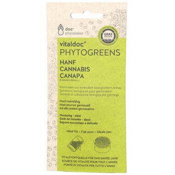 Seminte bio de canepa (cannabis sativa l.) pentru germinat, 50 g doc.phytolabor