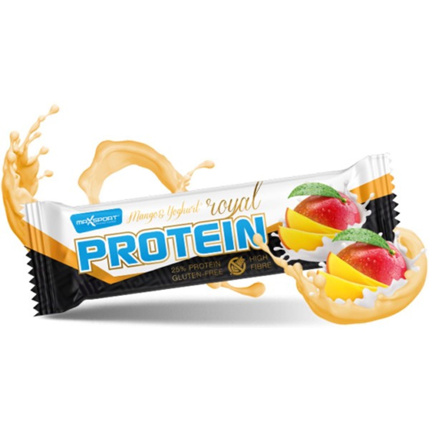 Baton proteic cu mango si glazura de iaurt, 60g Max sport fotografia produsului View 2 L