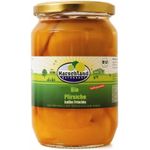 Compot Bio de piersici jumatati, 680 g/385 g Marschland Naturkost fotografia produsului