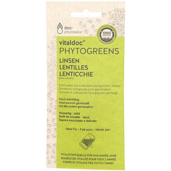 Seminte de linte bio pentru germinat, 75 g doc.phytolabor