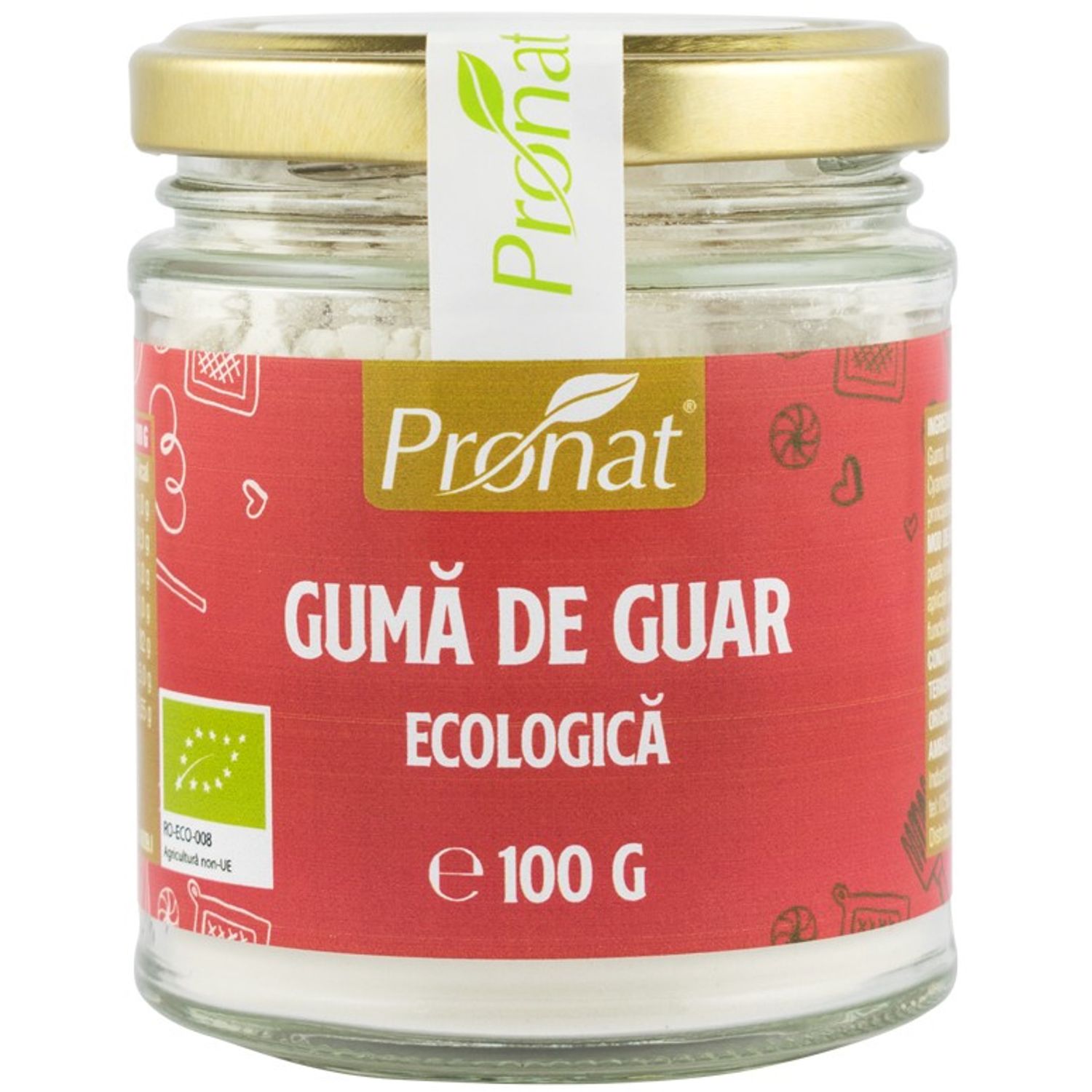Guma de guar Bio, 100g fotografia produsului