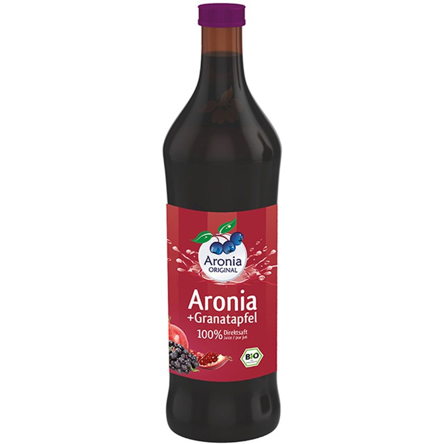 Suc Bio pur de aronia cu rodie 700 ml Aronia Original fotografia produsului