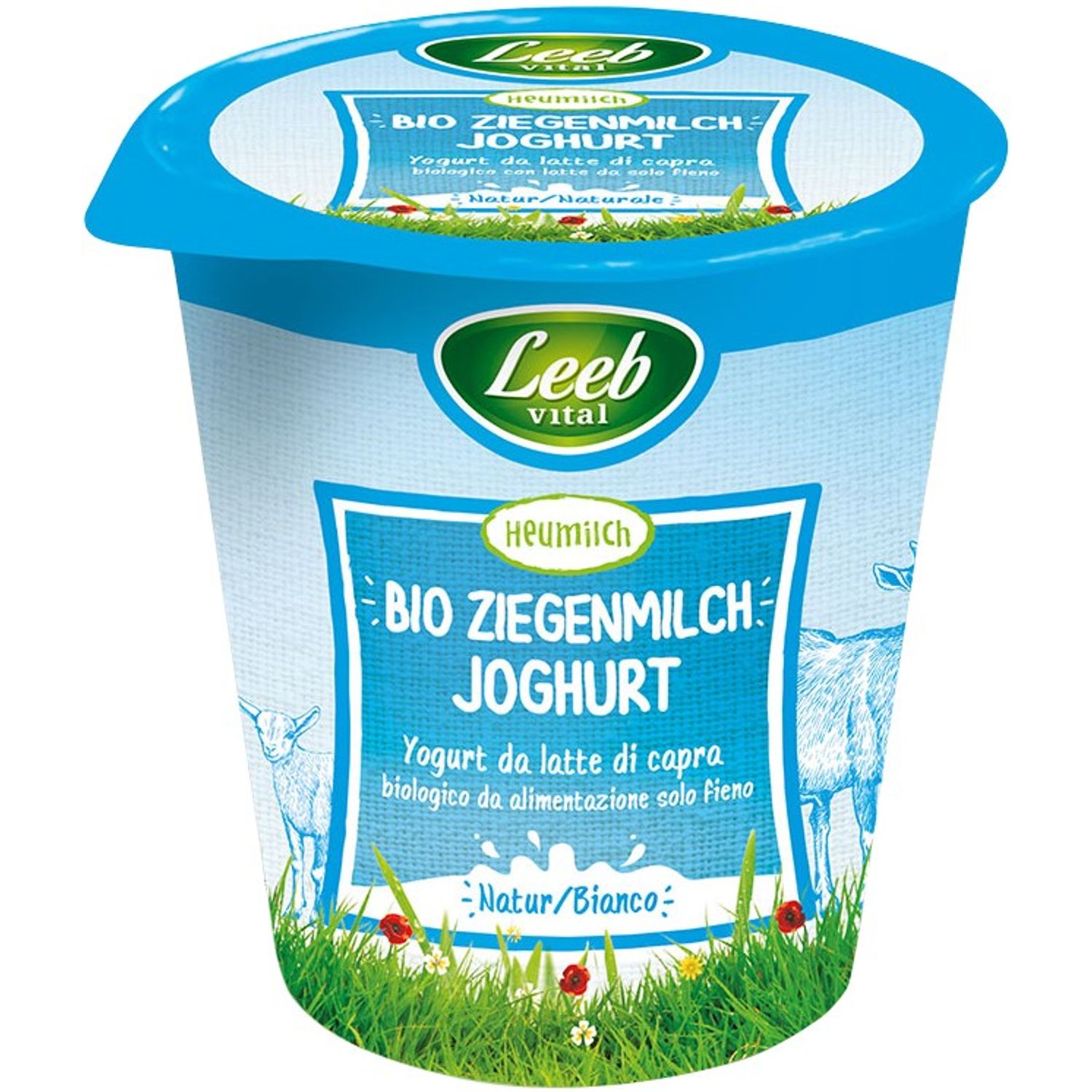 Iaurt Bio din lapte de capra, 125g Leeb Vital fotografia produsului