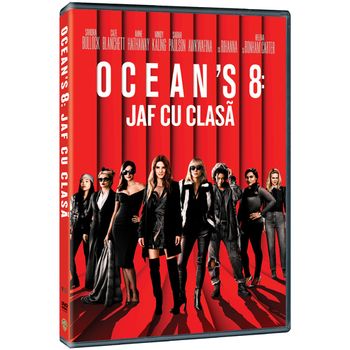 Ocean's 8 - jaf cu clasa, dvd