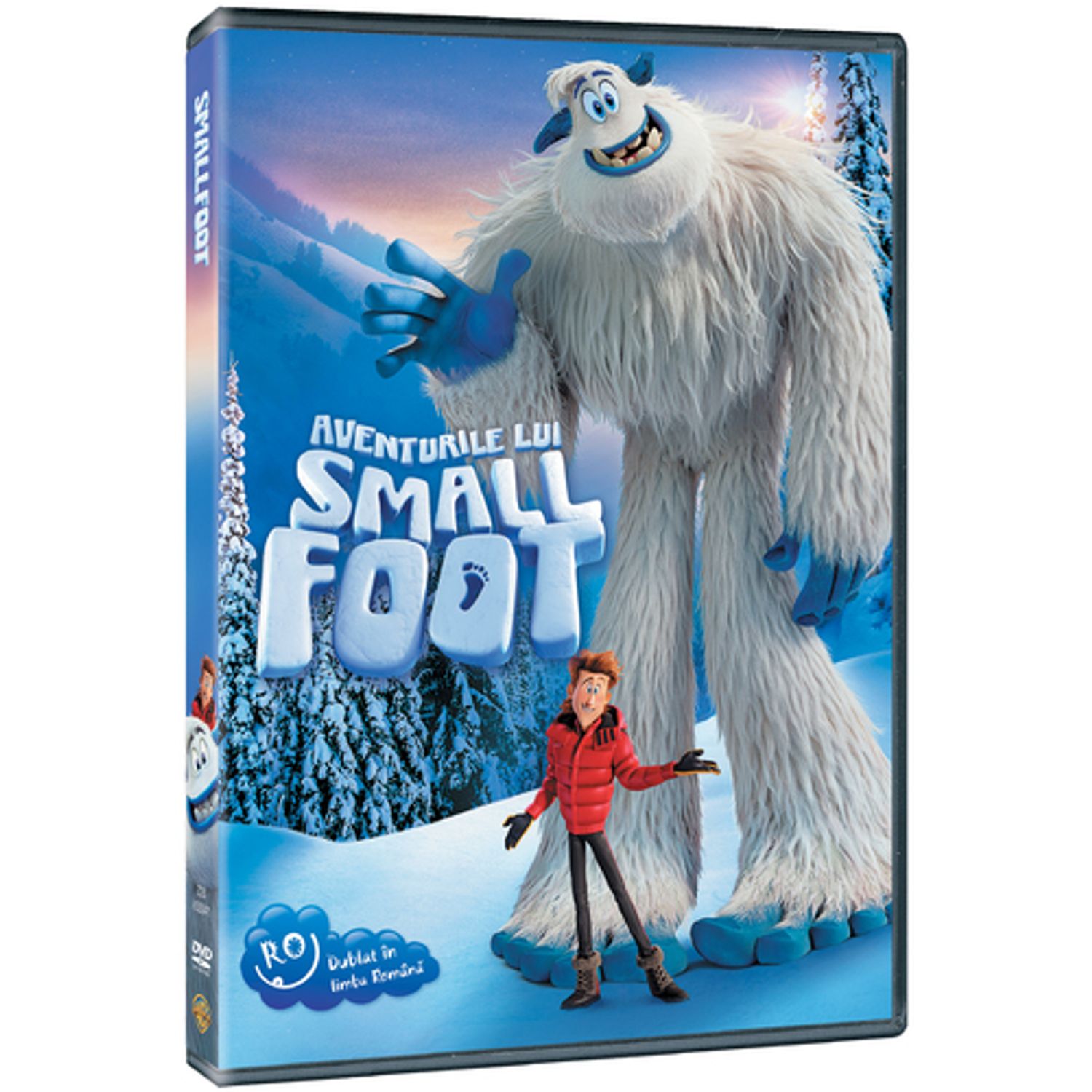 Aventurile lui Smallfoot, DVD fotografia produsului