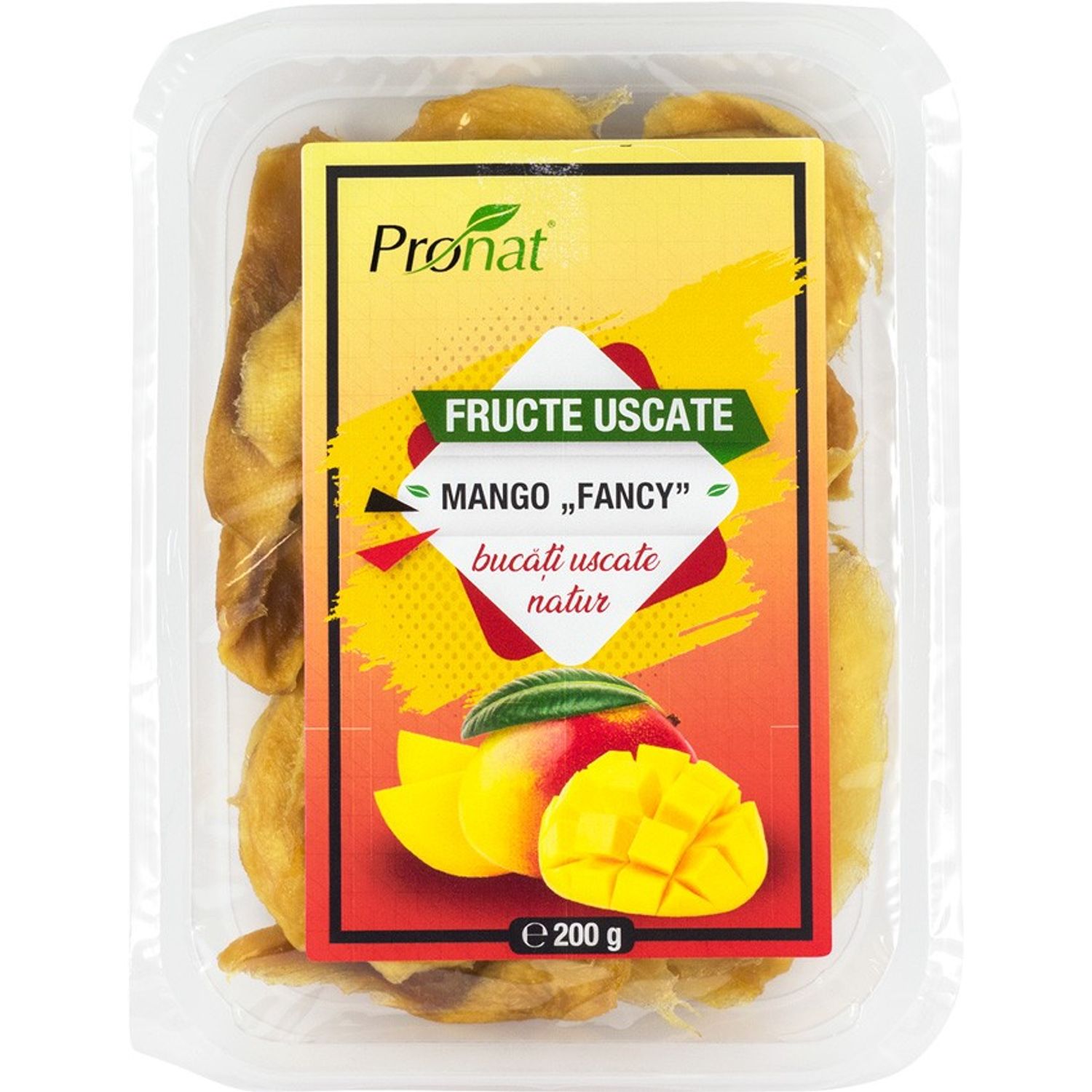 Mango fancy fructe uscate natur 200g fotografia produsului