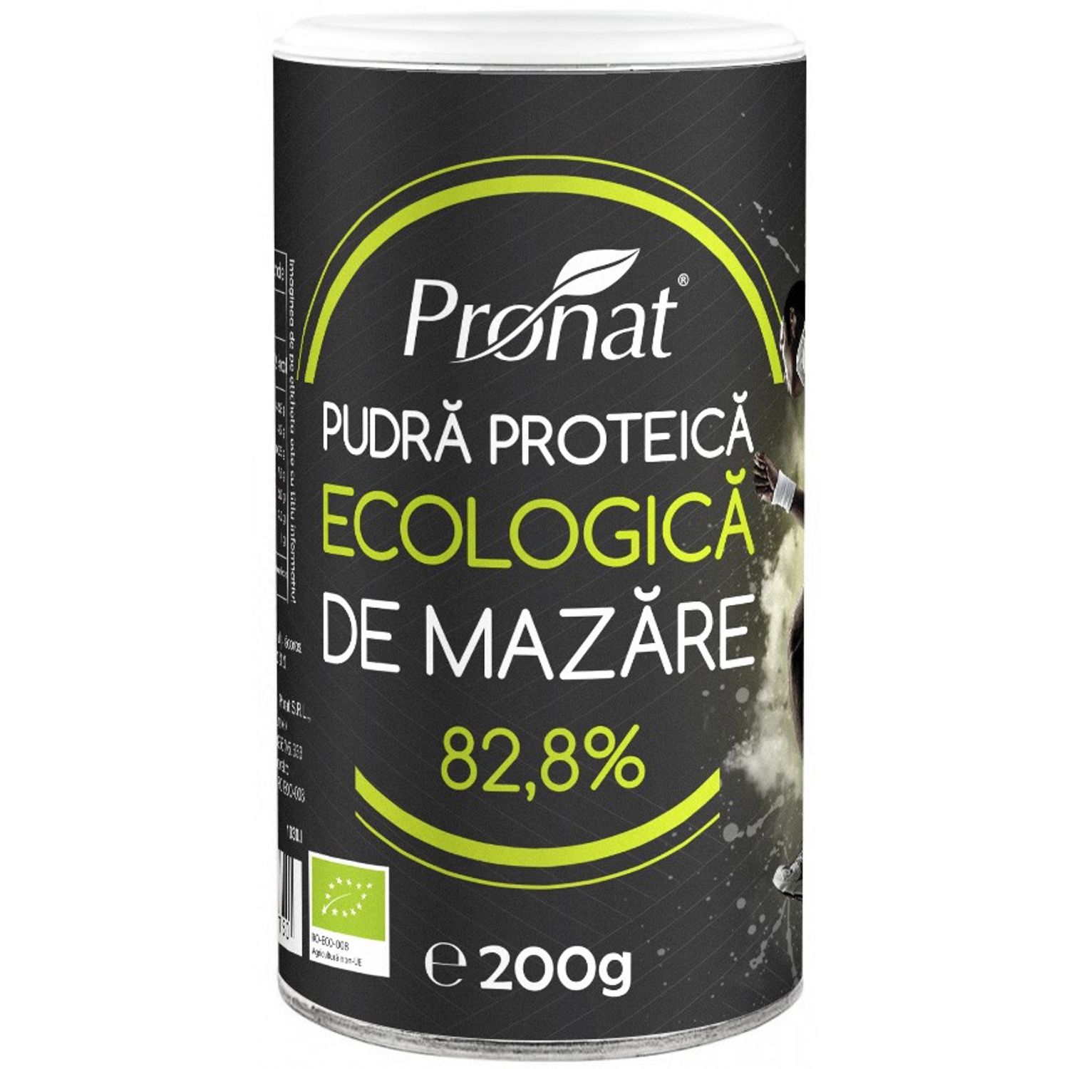 Pudra proteica Bio de mazare, 200g fotografia produsului