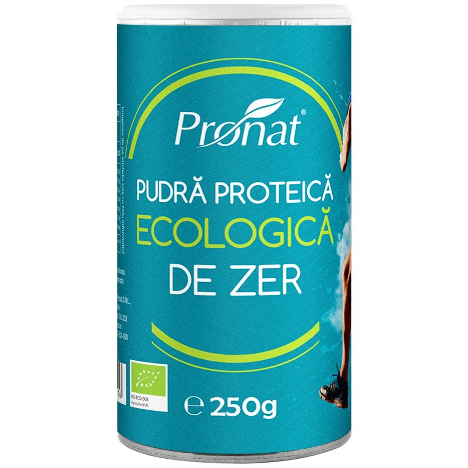 Pudra proteica de zer Bio, 250 g fotografia produsului