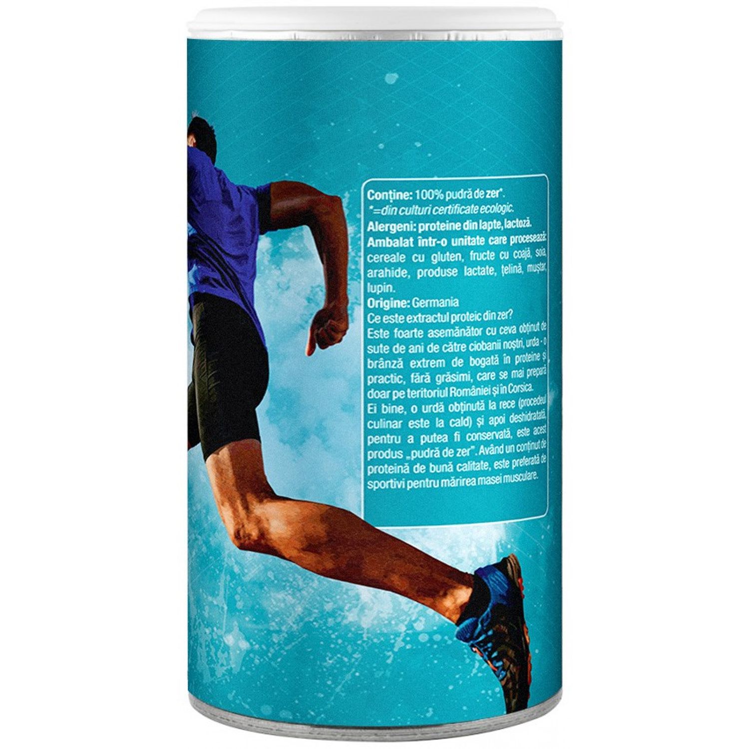 Pudra proteica de zer Bio, 250 g fotografia produsului View 4 L
