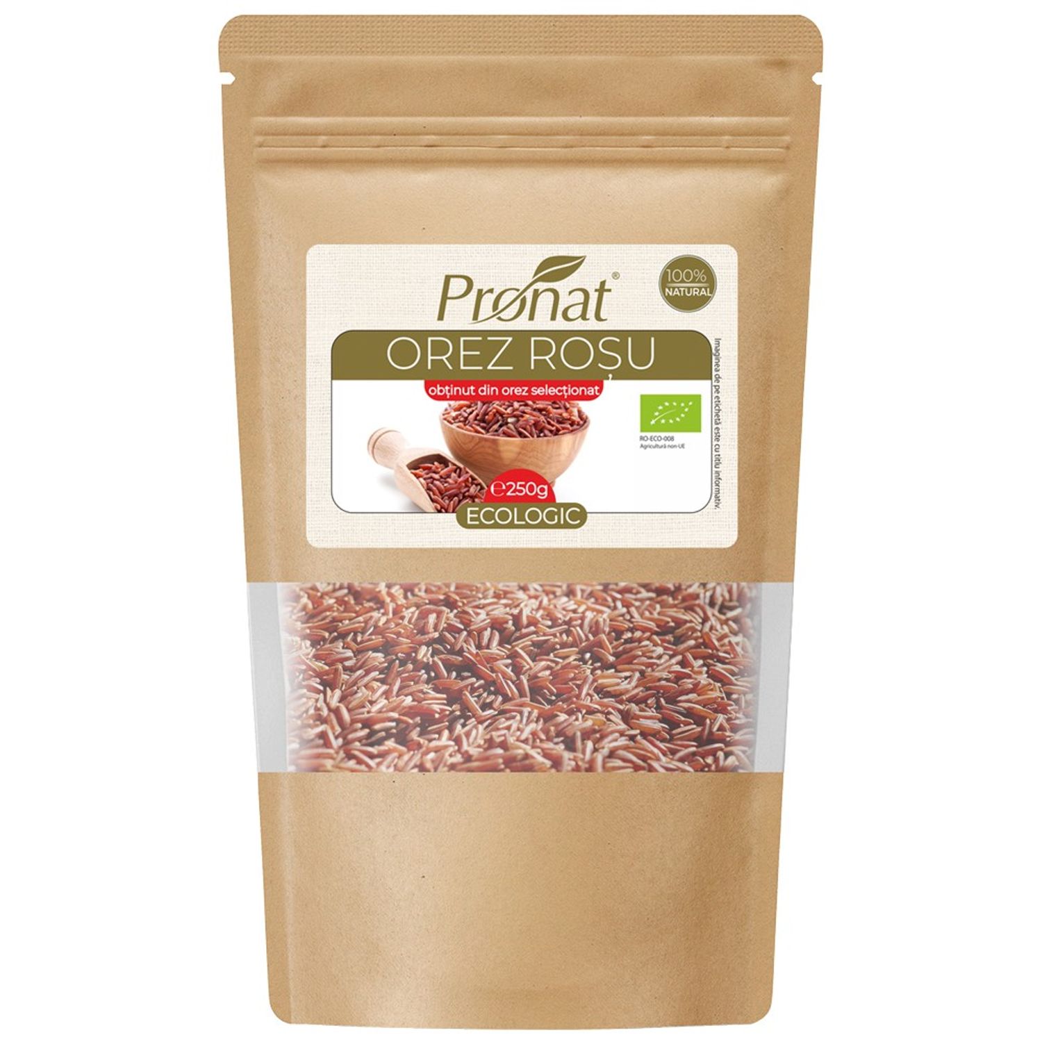 Orez rosu Bio, 250gr fotografia produsului