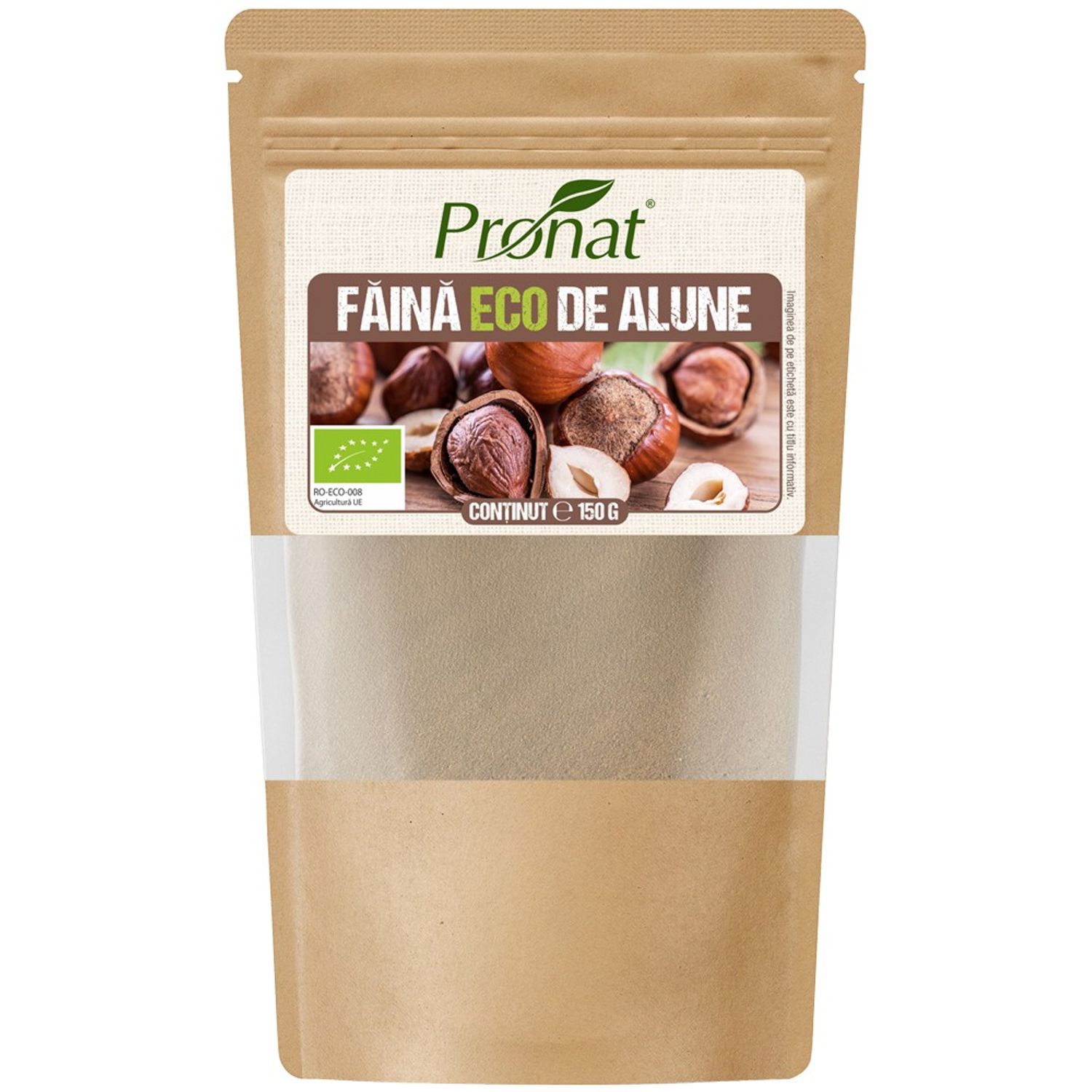 Faina Bio din alune de padure, 150g fotografia produsului