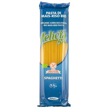 Spaghetti Bio din faina de malai si orez, 500 g felicia Molino Andriani elefant