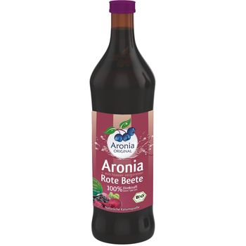 Suc bio de aronia cu suc de sfecla rosie lacto fermentat, 700ml aronia original