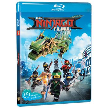 Lego ninjago filmul, blu-ray