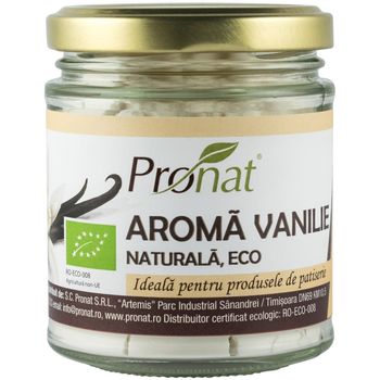 Aroma naturala de Vanilie Bio, 80g Vanilie By Pronat elefant