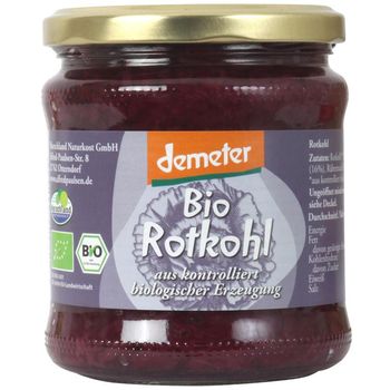 Varza rosie murata bio si demeter, 350 g/335 g marschland naturkost