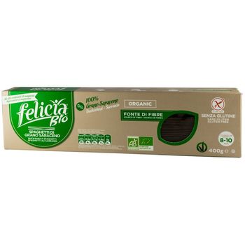 Spaghetti bio din faina de hrisca, 400gr felicia