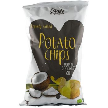 Trafo - chipsuri bio putin sarate, prajite in ulei de cocos, 100 g
