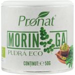 Moringa Bio pudra, 50g fotografia produsului