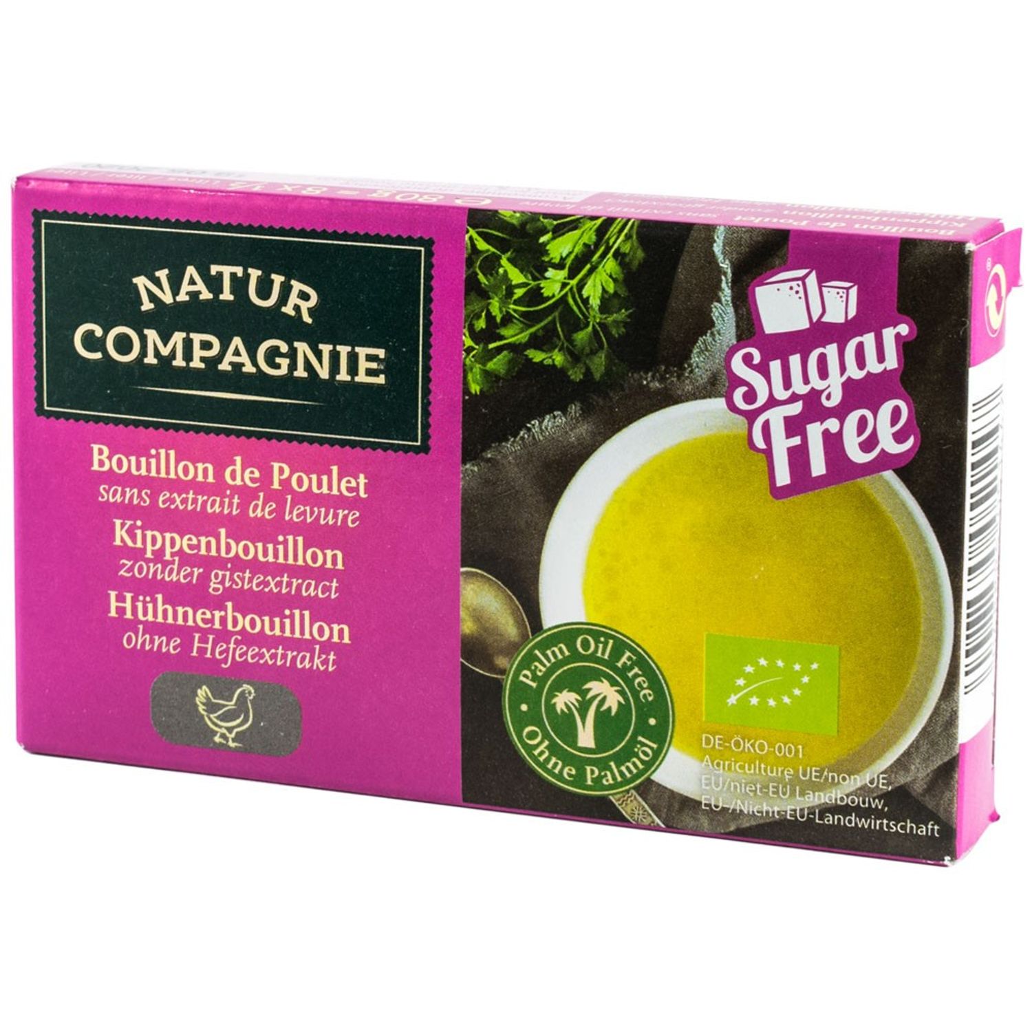 Supa Bio de pui, 80g Natur Compagnie fotografia produsului