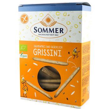 Grisine bio cu susan, fara gluten, 100g sommer