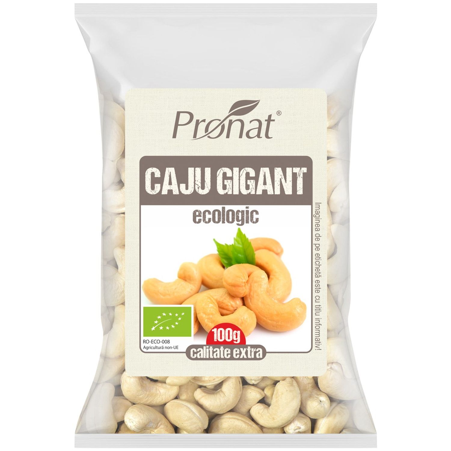 Caju gigant Bio, 100g fotografia produsului