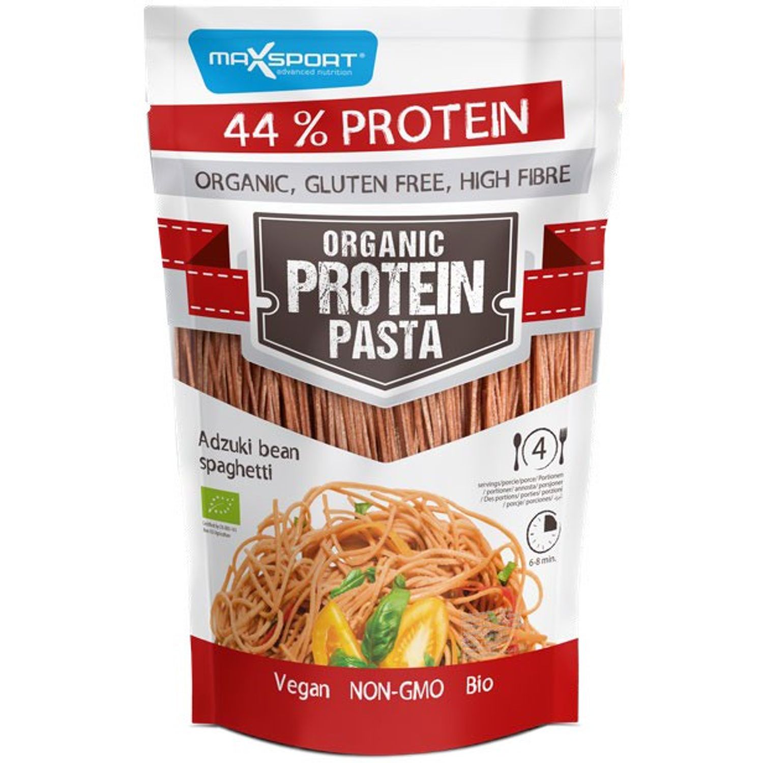 Paste Bio de soia si fasole adzuki cu continut ridicat de proteine, 200g Max sport fotografia produsului