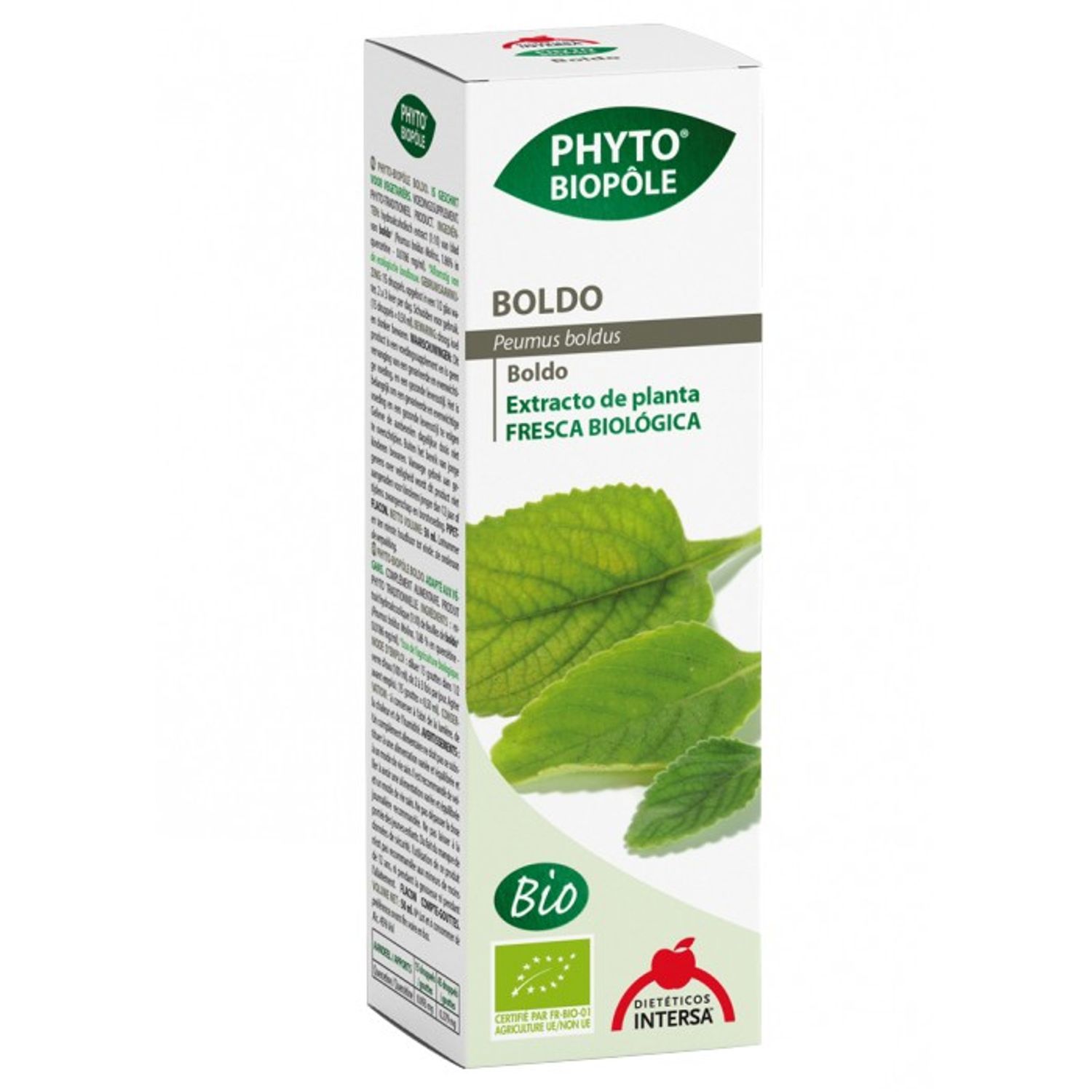 Extract Bio de boldo, 50 ml Phyto-Biopole fotografia produsului View 2 L