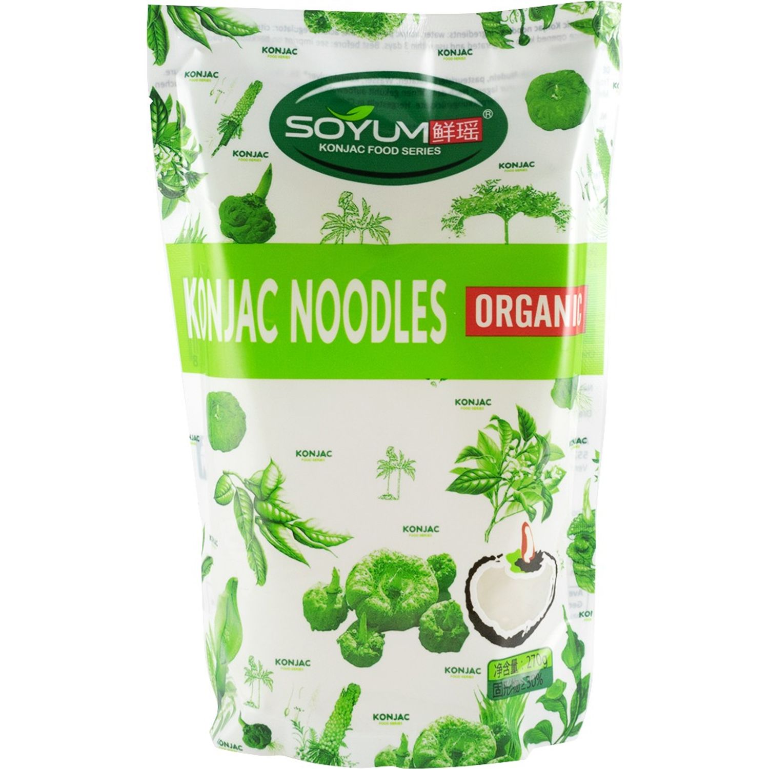 Taitei Bio din konjac, 270g soyum fotografia produsului