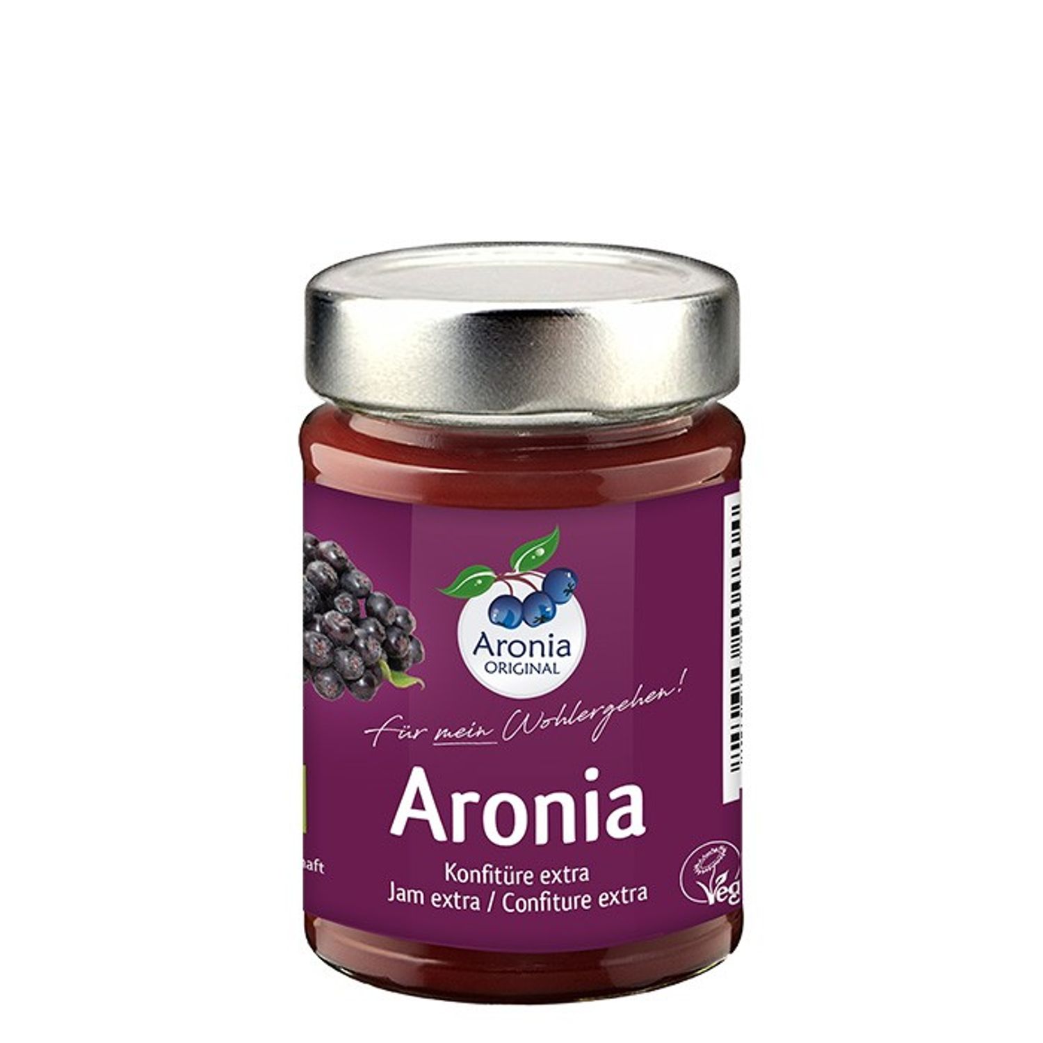 Dulceata Bio de aronia, 225 g Aronia Original fotografia produsului