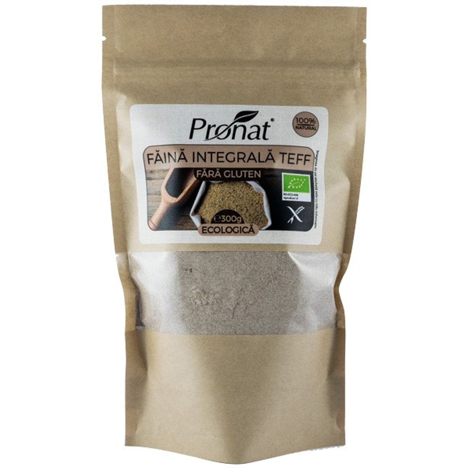 Faina integrala de teff Bio, 300g fotografia produsului