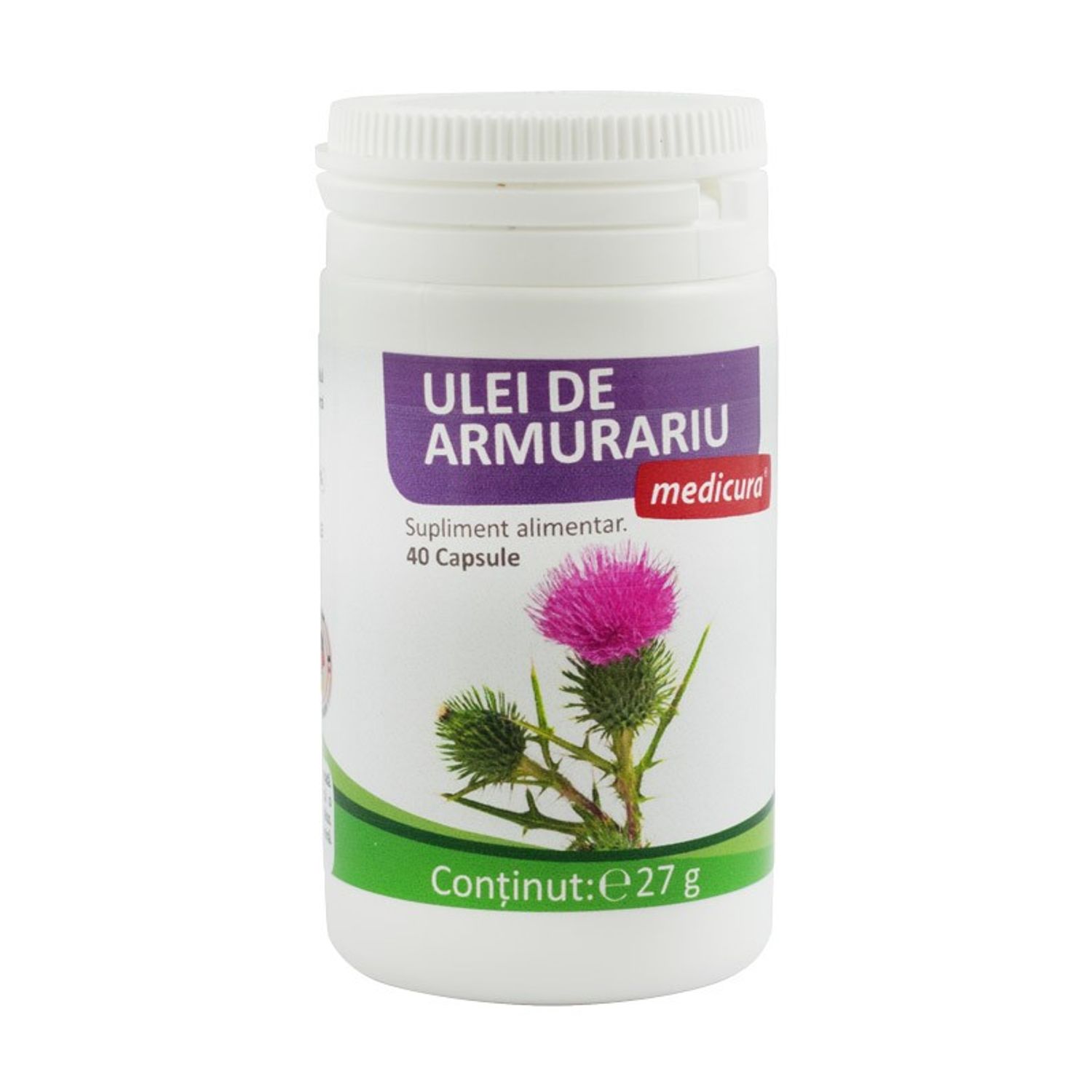 Ulei de armurariu, 40 capsule medicura fotografia produsului