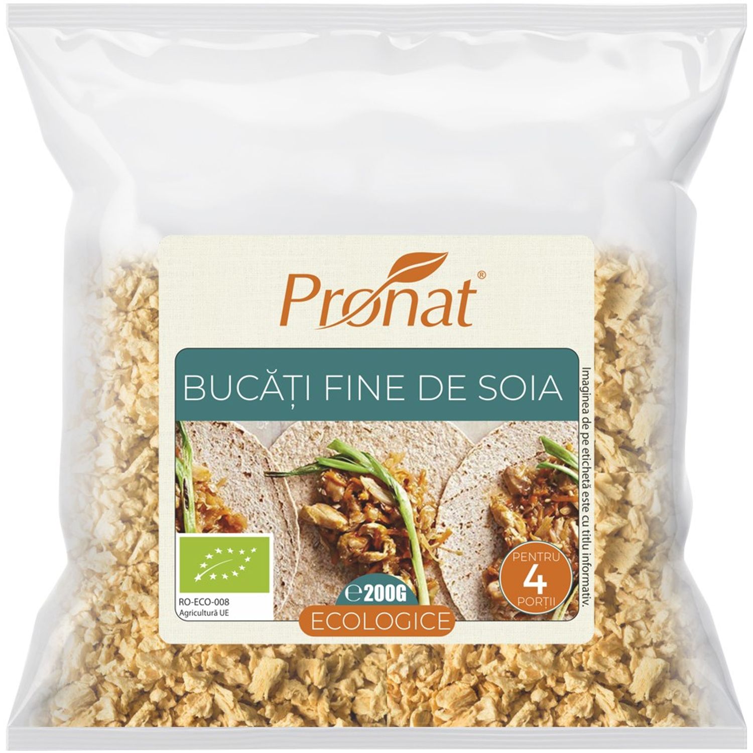 Bucati fine de soia Bio, 200g fotografia produsului