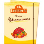 Acid citric pur, 2x10 g Lecker's fotografia produsului