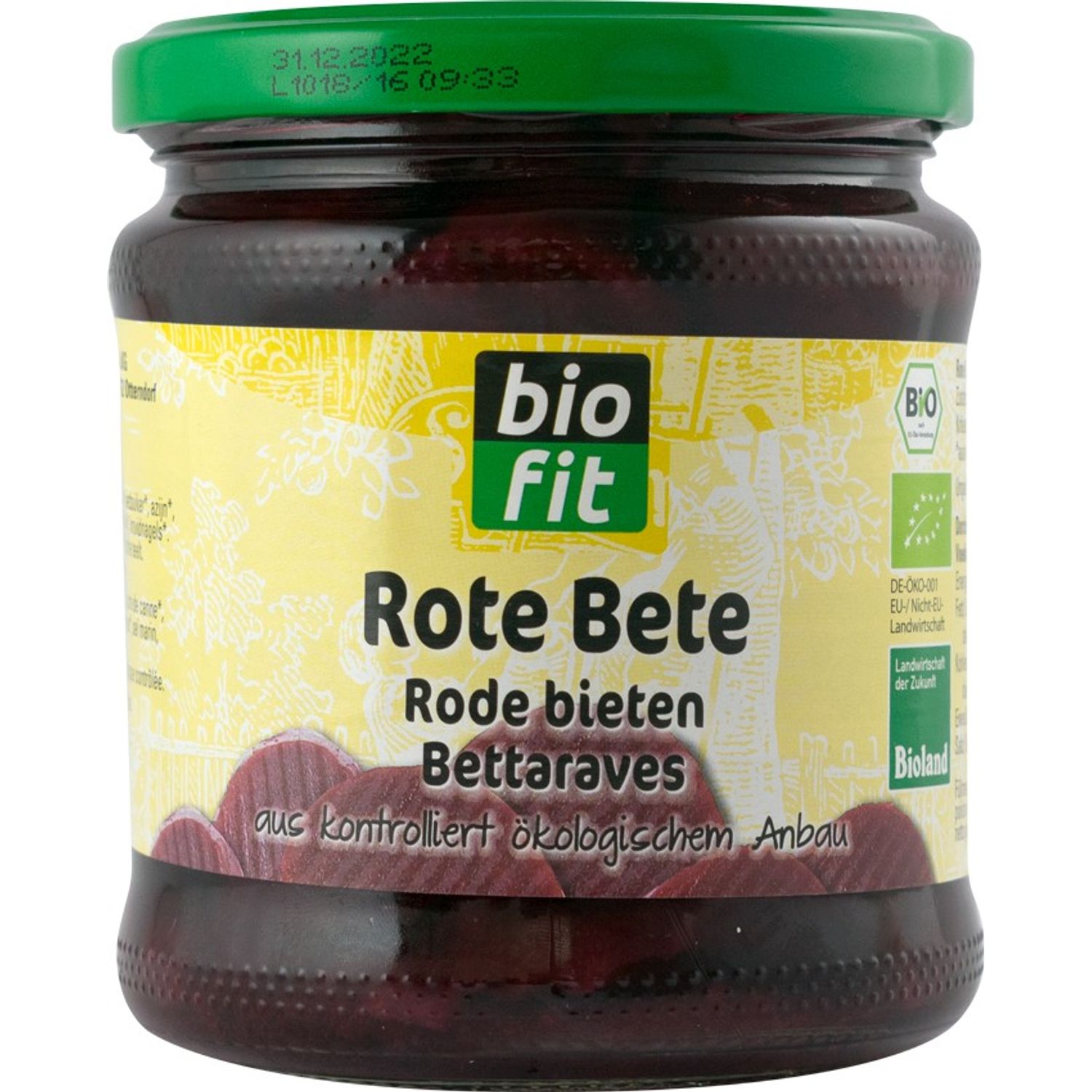 Sfecla rosie, Bio 330gr/220gr Bio Fit fotografia produsului