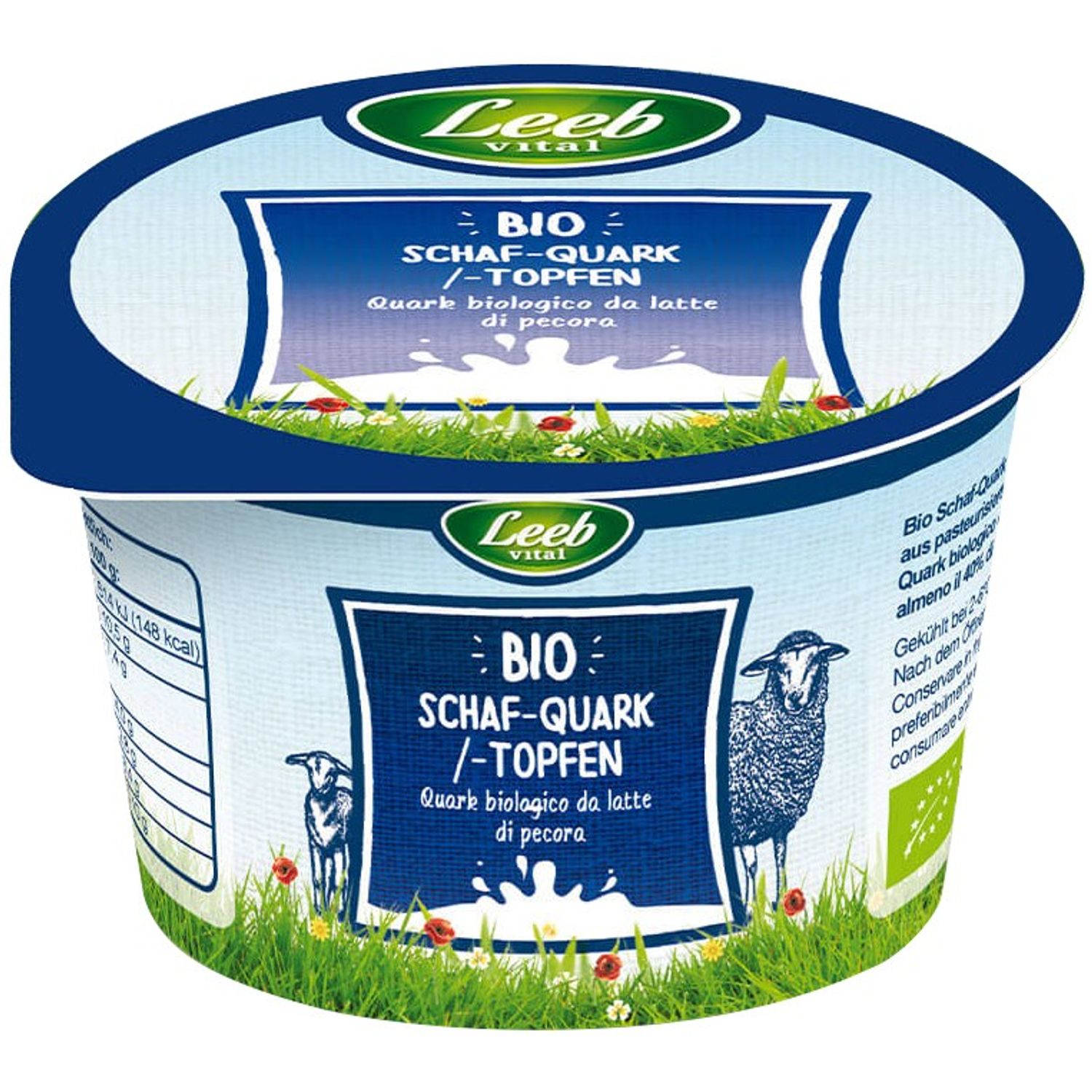 Branza Bio din lapte de oaie, 200g Leeb Vital fotografia produsului