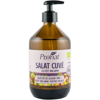 Salat cuvee selectie bio de uleiuri si otet balsamic pentru salate 500ml