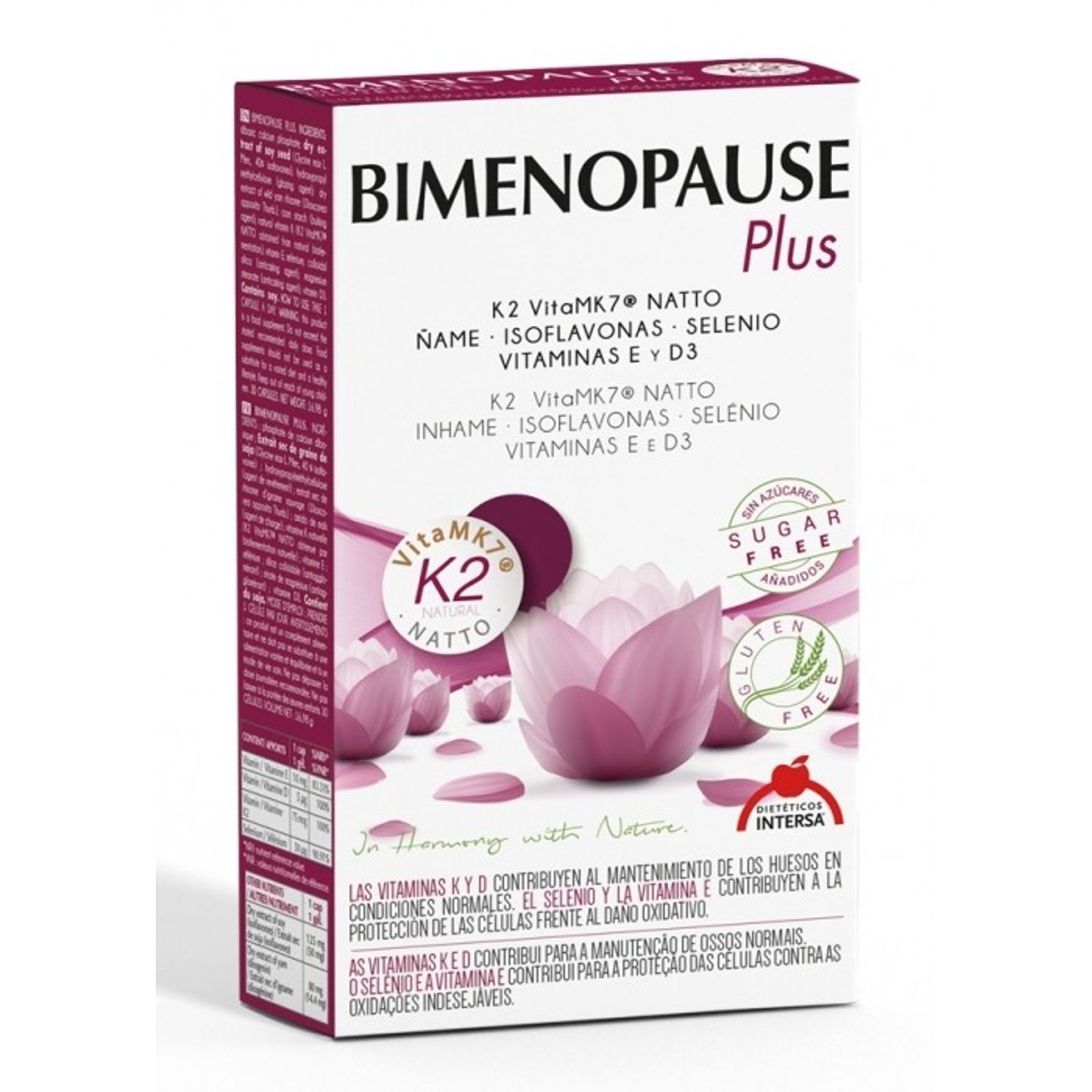Bimenopause plus, 30 capsule Dieteticos intersa fotografia produsului