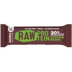 Baton proteic cu boabe de cacao, 20% proteine, 50g Bombus fotografia produsului
