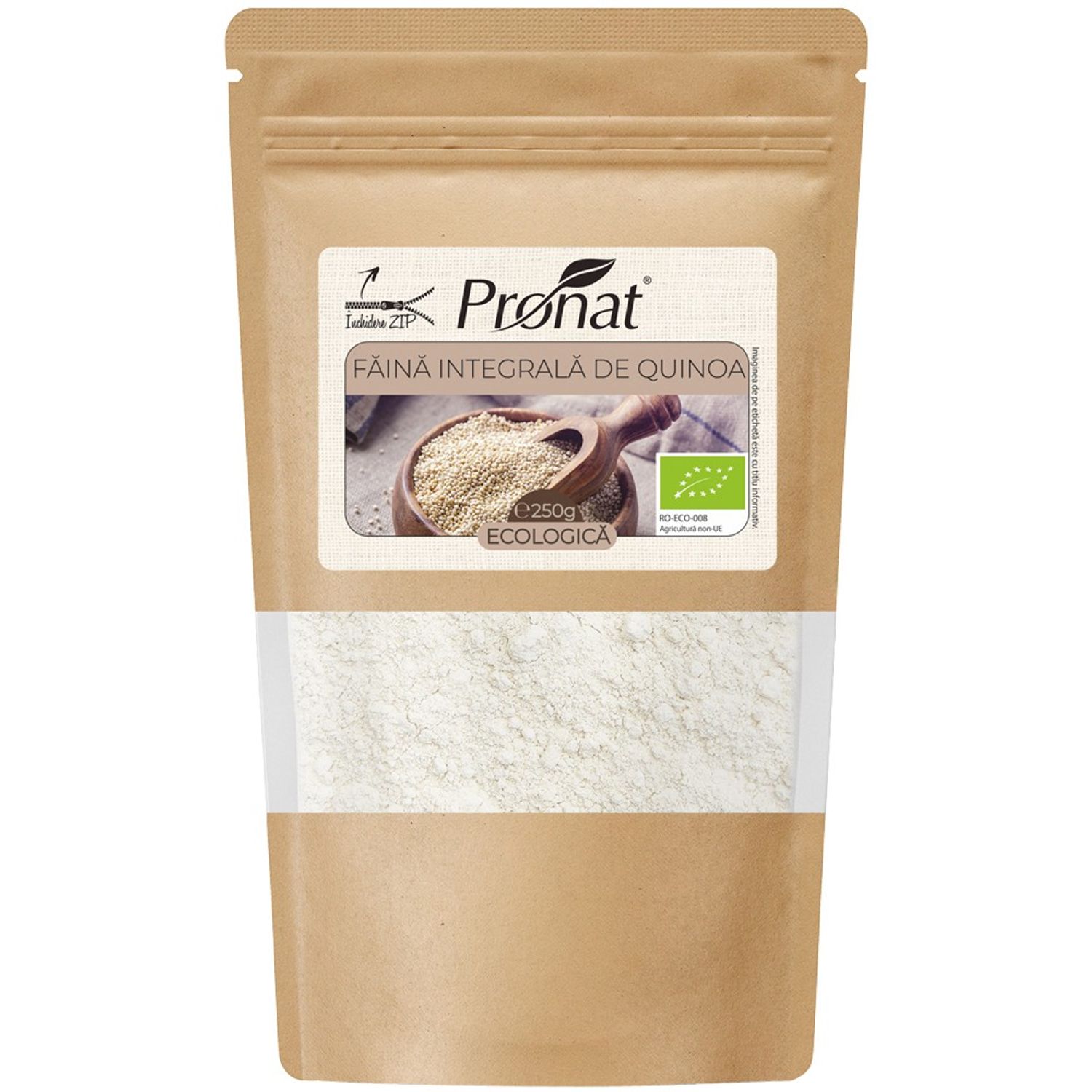 Faina integrala Bio de quinoa, 250g fotografia produsului