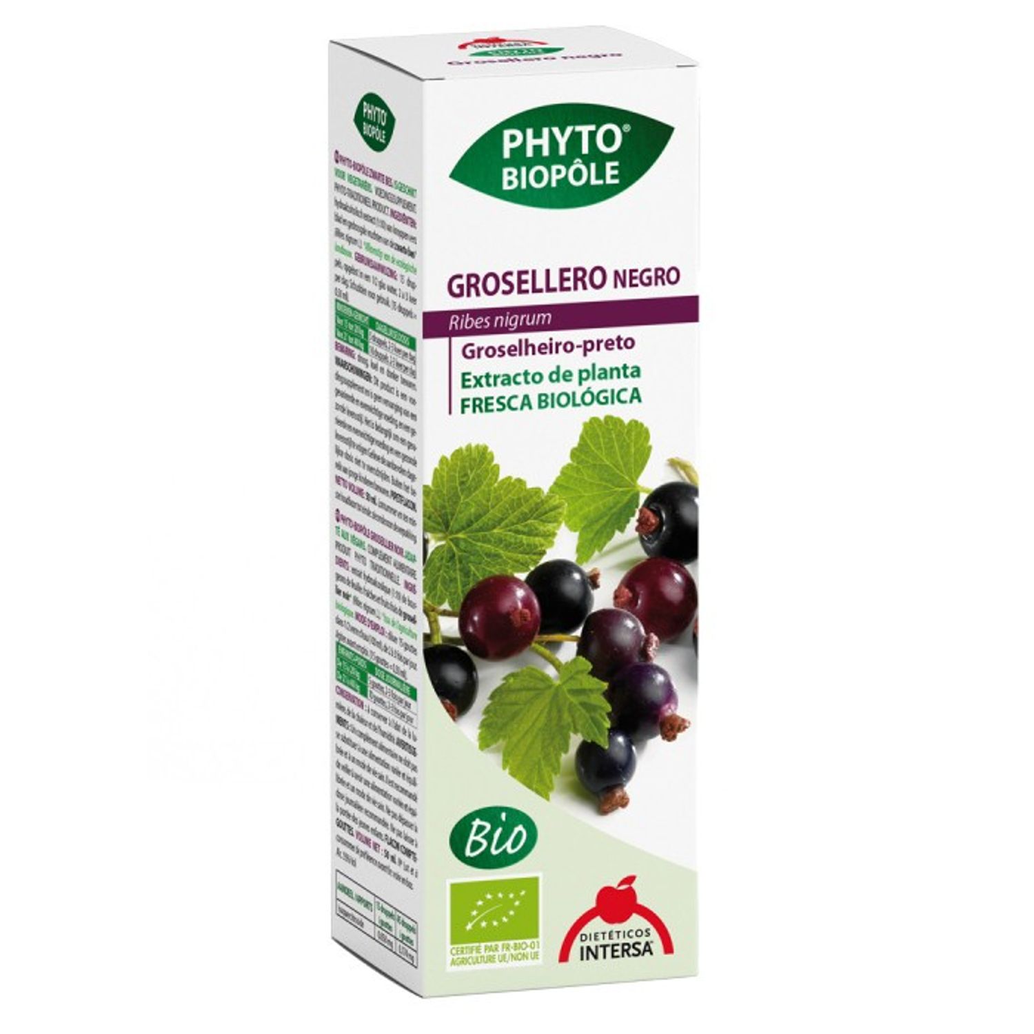 Extract Bio de coacaz negru, 50 ml Phyto-Biopole fotografia produsului View 2 L