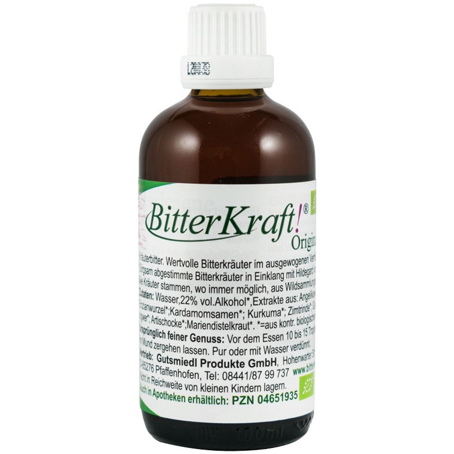 Bitter kraft original, Bio, 100 ml hildegard von bingen fotografia produsului