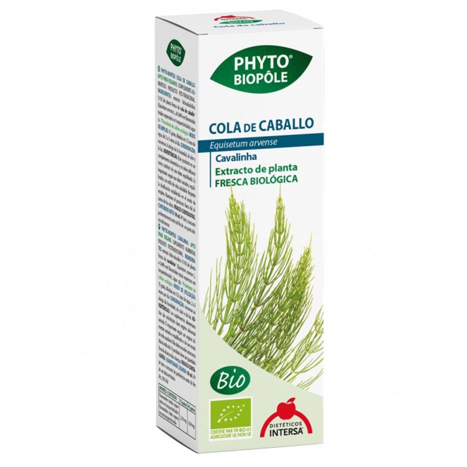 Extract Bio de coada calului, 50 ml Phyto-Biopole fotografia produsului View 2 L