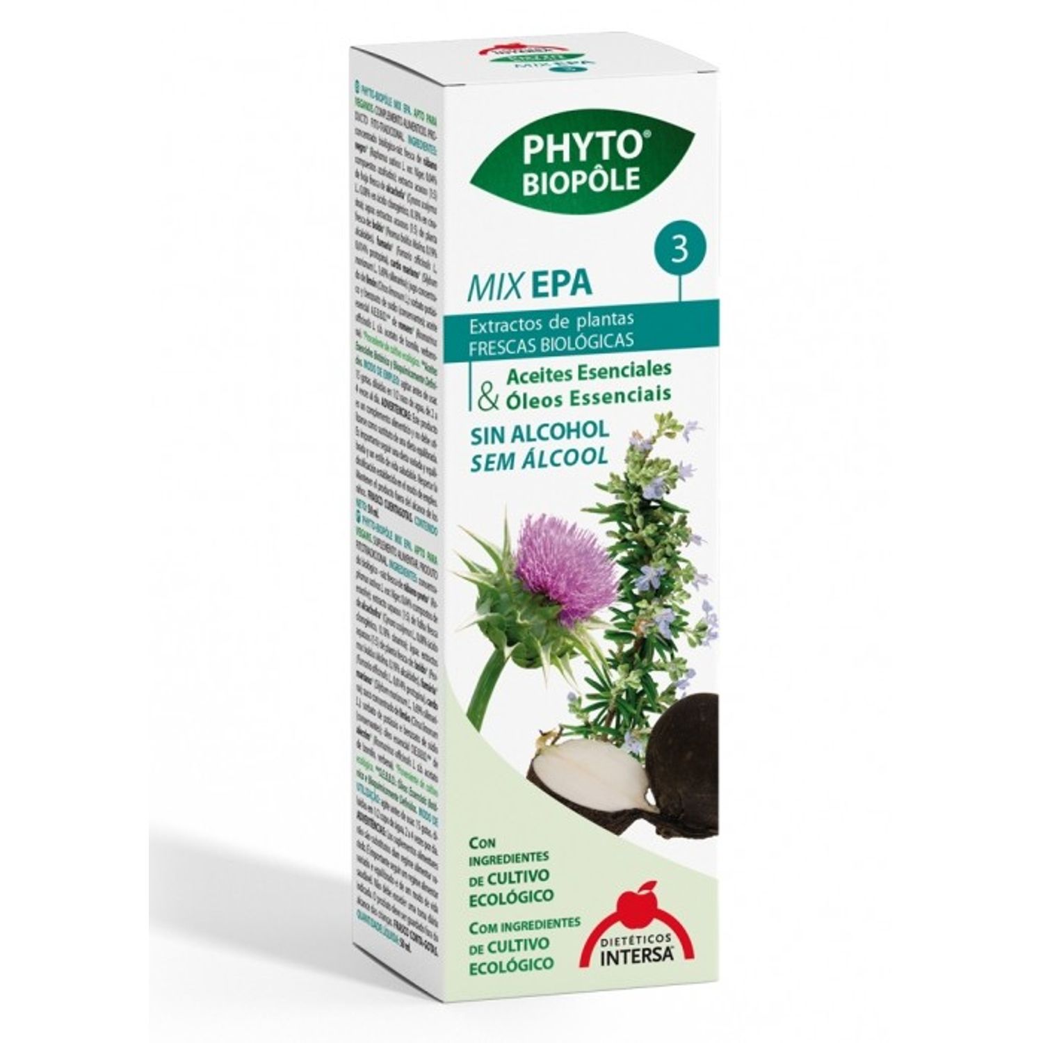 Mix 3 din plante, 50 ml epa Phyto-Biopole fotografia produsului View 2 L